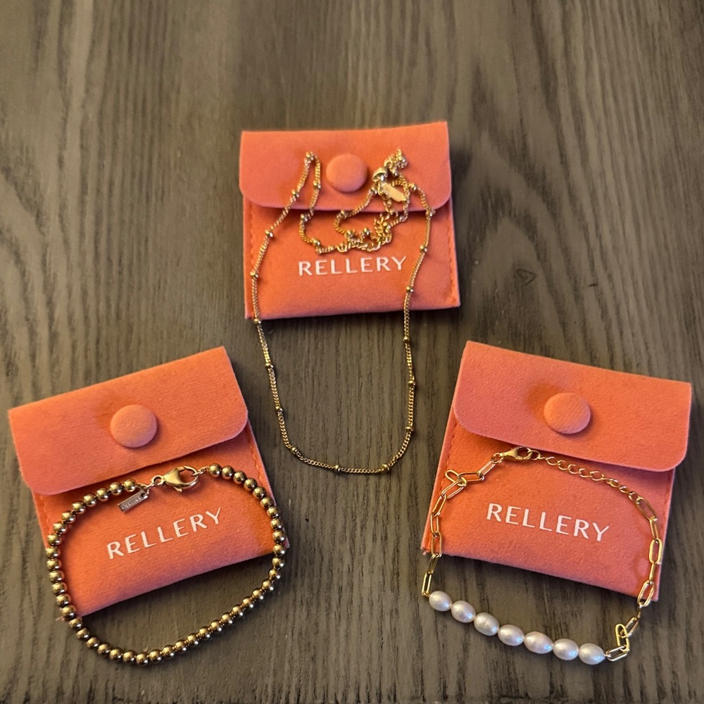 Rellery Gold Jewelry Bundle